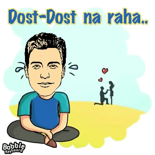 Dost-dost-na Raha - Free Bobble GIF!
